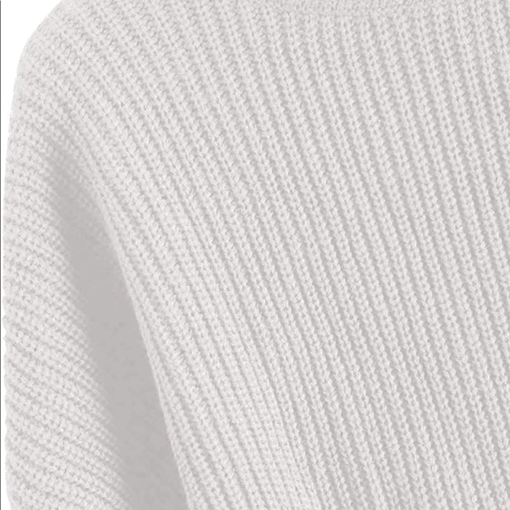 Cropped turtleneck sweater - Picture 2 of 4